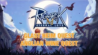 Ragnarok M Eternal Love - Brad-Bracci Brothers Quest Chain (Anolian Wine)