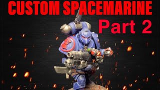 How to make custom vintage looking spacemarine!! #Warhammer40k #warhammer