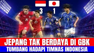 JEPANG TAK BERDAYA DI GBK, TUMBANG HADAPI TIMNAS INDONESIA