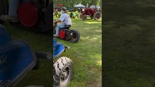 Homemade hit n miss engine motorcycle #farmequipment #shorts #motorcycle