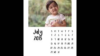 Zia Dantes 2018 Calendar fan made video