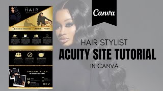 DIY Acuity Site Design Tutorial | Hair Stylist