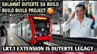 LRT 1 EXTENSION IS A DUTERTE LEGACY?