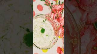 Healthy Dip Sauce | No peel cucumber Dip | बिना छिलके वाली खीरे की चटनी #shorts #viral #summer