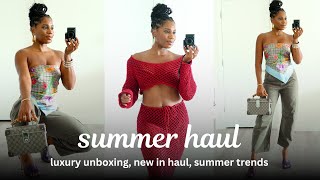 ☀️ LUXURY SUMMER FASHION HAUL: Christian Louboutin, The RealReal & Revolve ☀️