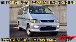 Let's test drive and walkaround this awesome 1998 Toyota Hiace Regius 4WD MPV with only 37k miles!!!