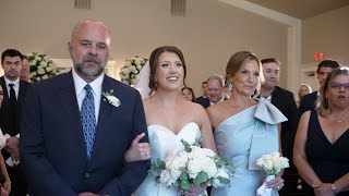 Caroline + Aaron's Wedding Ceremony at Milestone Mansion