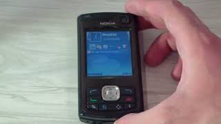 Nokia N80 RM-92 incoming message