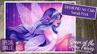 Diamond Art Club Sneak Peek! “Queen of the Snow Fairies” by ErikatheGoober ❄️