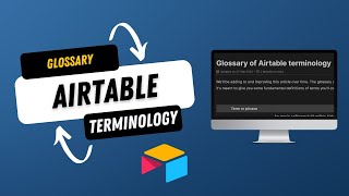 How to use Airtable and understanding the terminology