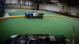 Arrma Senton / hood cam footage + nailing a big jump