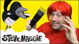 Funny Haircut with Steve and Maggie | Speaking with Wow English TV