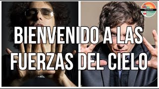 Andrés Calamaro manifestó su apoyo a Javier Milei de cara al balotaje 🚀🦁