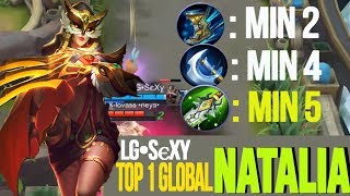 The Fastest Farmer Natalia-Top 1 Global Natalia by LG•SєXy - Mobile Legends