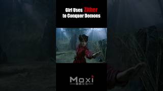 [Trailer] The Girl Uses Zither to Conquer Demons, Amazing Magical Fight Scene  #movie #action