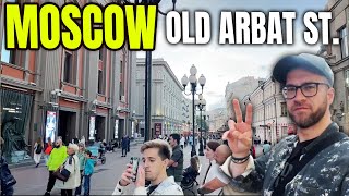 Самая популярная улица в Москве 'Арбат'