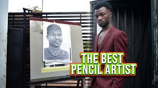 This Mozambican Makes Incredibly Realistic Drawings With Just A Pencil