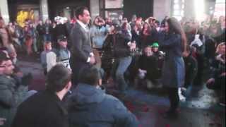 Bollywood Flash Mob Marriage Proposal in Times Square OFFICIAL VIDEO - by Salman for Shumaila