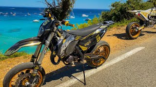 MIT DEN SUPERMOTOS IN ST. TROPEZ AM STRAND?