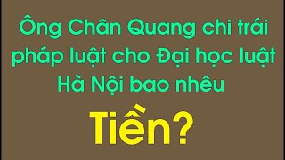 Scandal Đại học luật Hà Nội luận án tiến sĩ Thích Chân Quang   #thichminhtue #thichchanquang