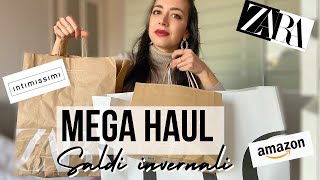 MEGA HAUL SALDI INVERNALI || Zara, Intimissimi, Amazon, Oysho..