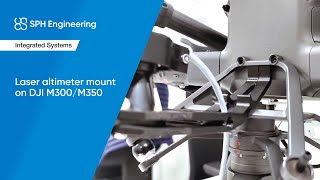 Laser altimeter mount on DJI M300/M350