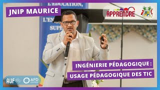 JNIP Maurice : Usage pédagogique des TIC