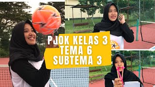 PJOK KELAS 3 TEMA 6 SUBTEMA 3 Energi Alternatif-Senam Irama-Dengan Bambu Tali Bola Mengikuti Ketukan