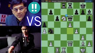 Vishy Anand vs 15 Year Old GM Shreyas Royal : When One Aggressive Move Backfires