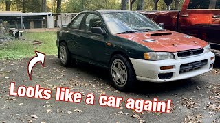 Rare Junkyard Finds For The Subaru GC8 Impreza Coupe!!