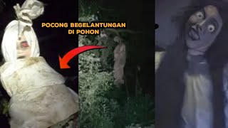 POCONG DI ATAS POHON | 5 PENAMPAKAN HANTU TERSERAM DAN TERJELAS "Horor Scary"