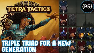 Roguelike Deckbuilder Inspired By Triple Triad | TETRA TACTICS | Gameplay