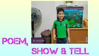 PREPARATION FOR SHOW & TELL AND POEM RECITATION/@AYDINAYANVLOGS