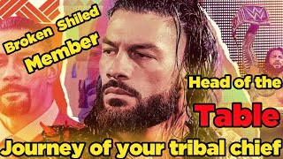 From broken shield members to head of the table Journey of your tribal chief - Roman Reigns.