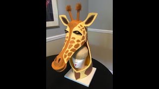 How to Make a Giraffe Mask Headpiece