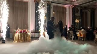 First Dance Cloud Effect Sparkle Effect Baltimore MD - The Belvedere