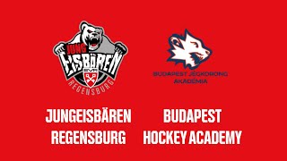 PreSeason Jungeisbären Regensburg - Budapest Hockey Academy