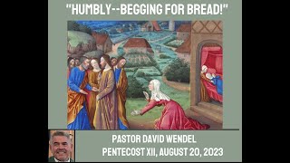 "Humbly--Begging for Bread!"