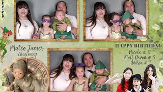 Video Timelapse in our Photobooth | Mateo’s Christening | April Celebrants | Mommy DocMae