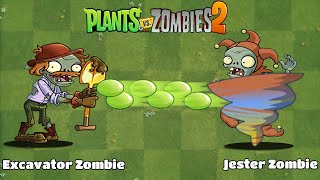 PvZ  2 Discover-How Many Combinations Can Defeat Jester Zombies?