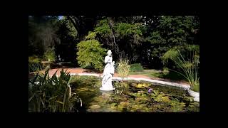 Escultura Ondina del Plata En Foco Recorrido Visual 360° Jardín Botánico de Buenos Aires Mayo 2023