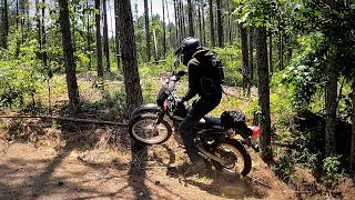 We Try to Find Challenging New Trails - KLR650 DR200