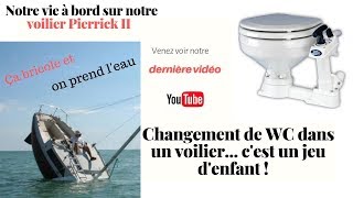 Le changement WC marin...un jeux d'enfant !