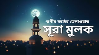 আত্মাকে প্রশান্ত করুন সূরা মুলক এর স্বর্গীয় তিলাওয়াত