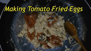 [ASMR] 요리ASMR 토마토 달걀볶음 만들기| Making Tomato Fried Eggs