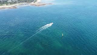 Drone Footage of Boats Jet Ski Port Phillip Bay