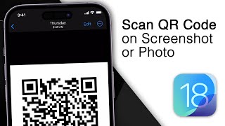 How To Scan QR Codes On Screenshot Or Picture On iPhone! [2024]