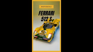 #shorts Hot Wheels' Elite Ferrari 512 S |  Hot Wheels 1/18 scale | Diecast Model Cars #shorts