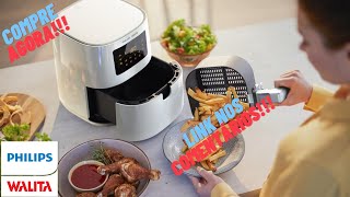 COMPRE AGORA!!! Fritadeira Airfryer Digital Philips Walita Série 3K  #airfryer #cozinhapratica