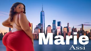 curvy model plus size fashion | Marie Assi | Bio☆Curvy model☆Plus size☆Facts| Lifestyle| Networth